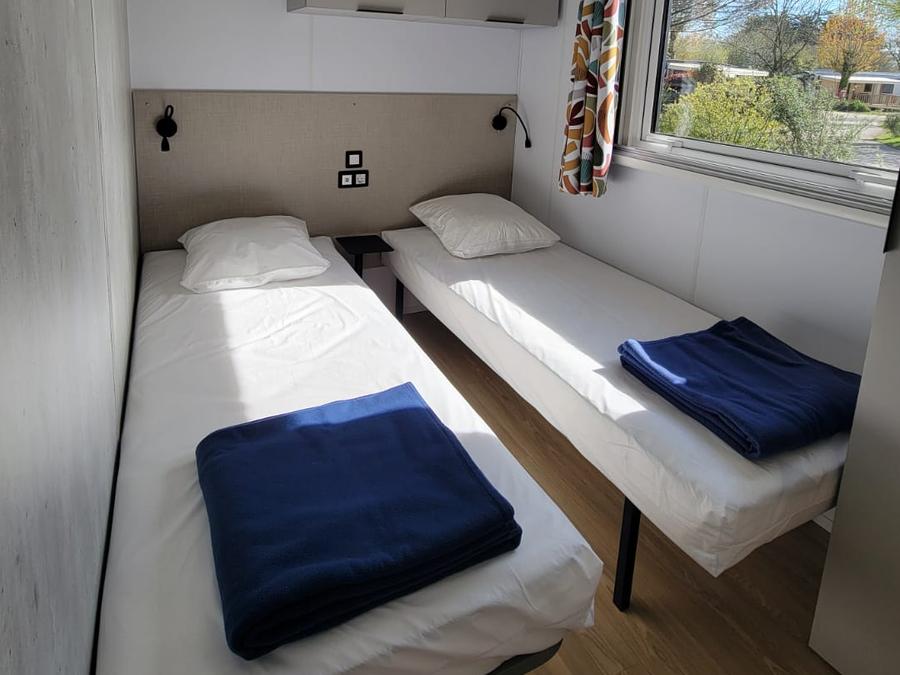 Mobilhome 6 personnes - C- Mobil-home Baltique climatisé 3 chambres 4