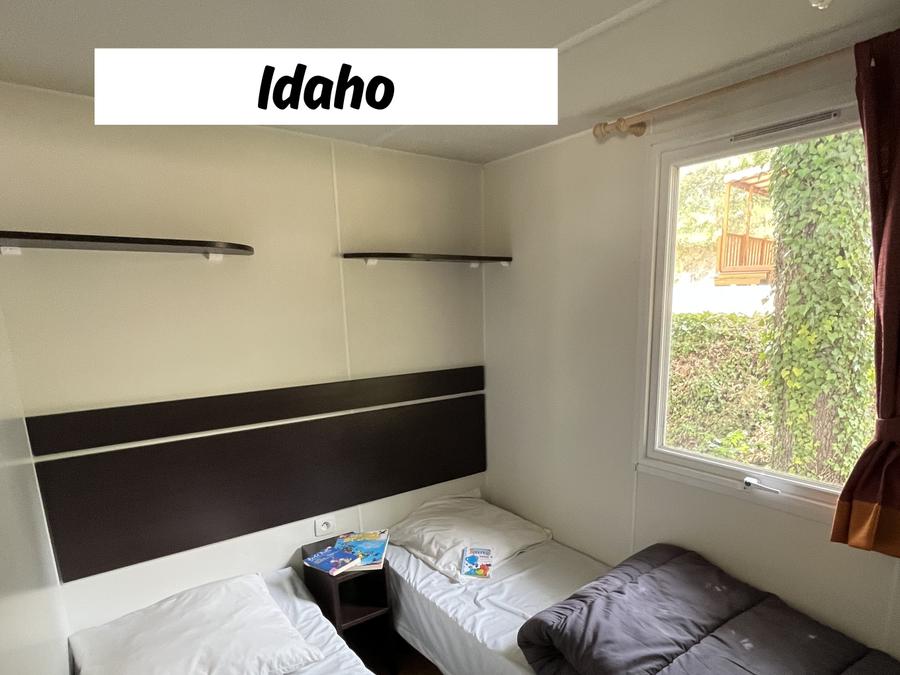 Mobilhome 4 personnes - Mobil-Home STANDARD Idaho 2 chambres (25 m²) 4