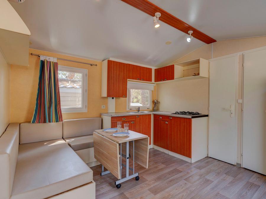 Mobilhome 6 personnes - Classic | 3 Ch. | 6 Pers. | Terrasse surélevée | Clim. 2