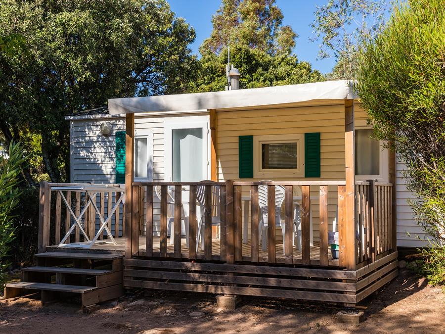 Mobilhome 6 personnes - Classic | 3 Ch. | 6 Pers. | Terrasse surélevée | Clim. 0