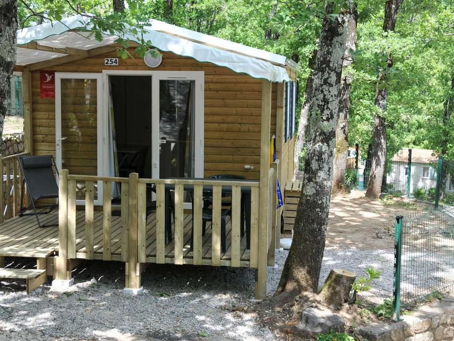 Mobilhome 2 personnes - TERRASSE CLIM TV 1