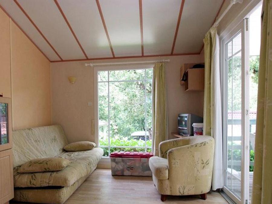 Mobilhome 6 personnes - 4/6 Confort avec terrasse + Climatisation + TV 40m² 3