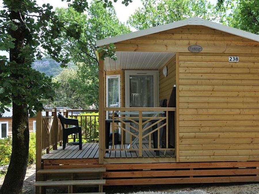 Mobilhome 4 personnes - 4 personnes avec terrasse + climatisation + TV - 31m² 2