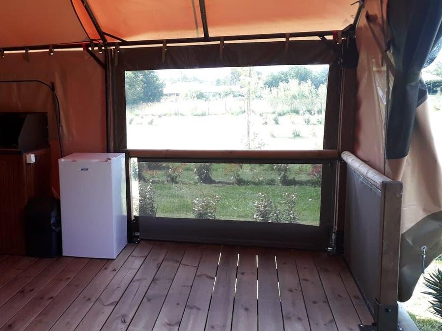 Tente en toile et en bois 5 personnes - Lodge 5 pers 7