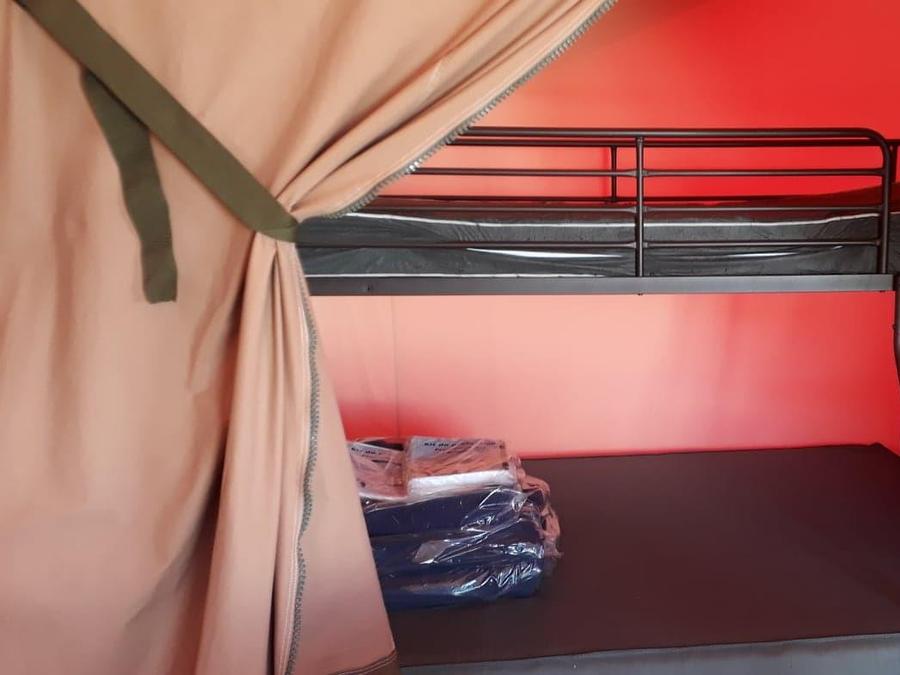 Tente en toile et en bois 5 personnes - Lodge 5 pers 5
