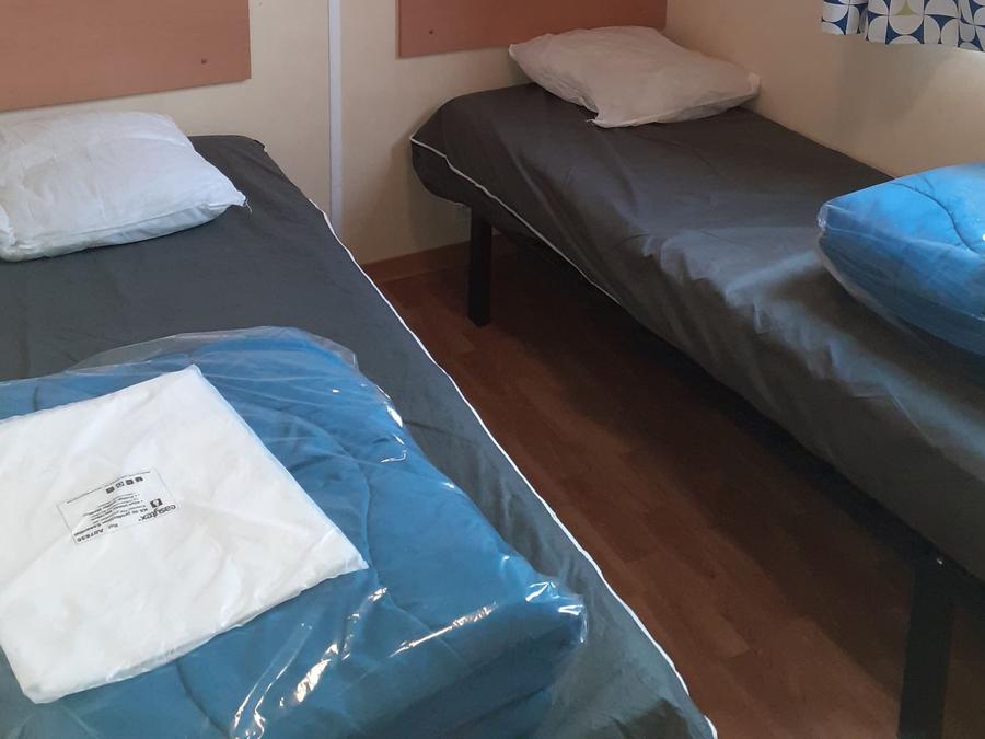 Mobilhome 6 personnes - Mobil home Welcome - 3 CH 6 pers 6