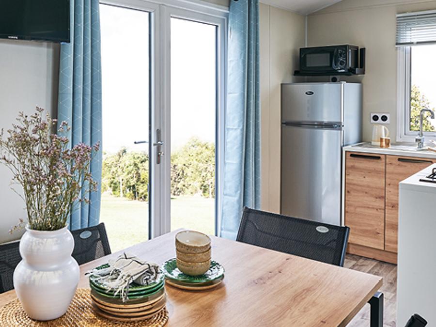 Mobilhome 4 personnes - Mobil-home 27 m² Bahia Duo 2 chambres 4 pers. 1