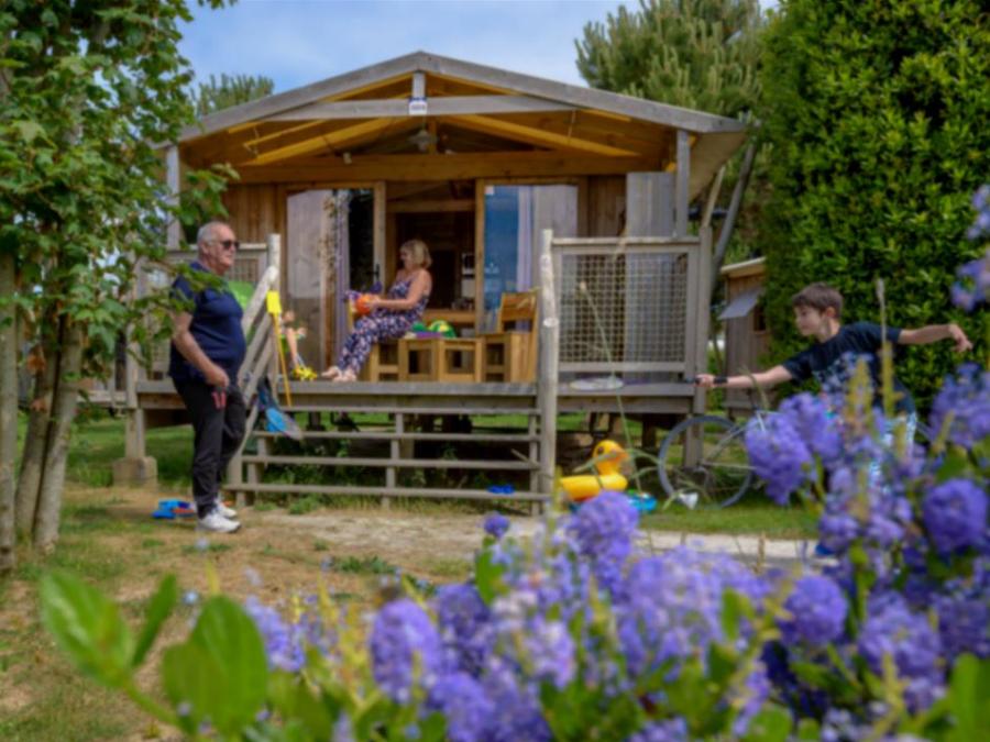 Tente en toile et en bois 4 personnes - LODGE PREMIUM SWEET 0
