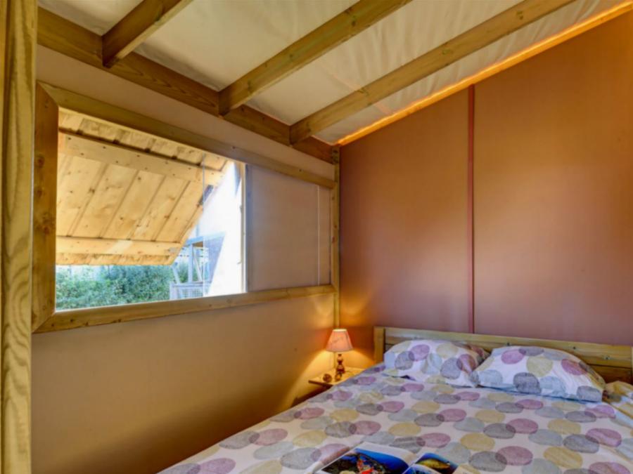 Tente en toile et en bois 4 personnes - LODGE PREMIUM SWEET 4