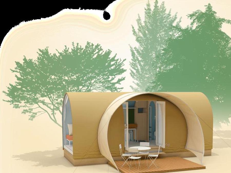Bungalow toilé 4 personnes - COCO SWEET sans sanitaires 9