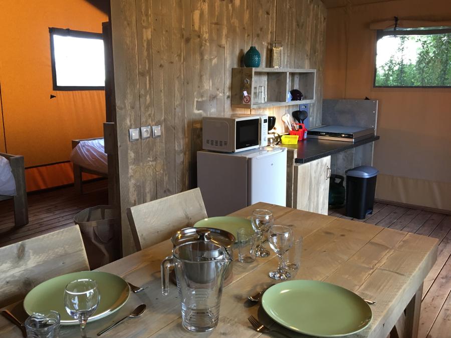 Lodge 3 personnes - Tente Lodge 3 personnes Accès PMR 0