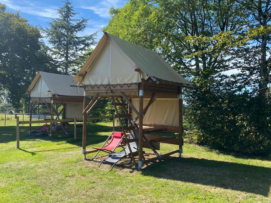 Tente 2 personnes - Tente Bivouac - sanitaires communs 2
