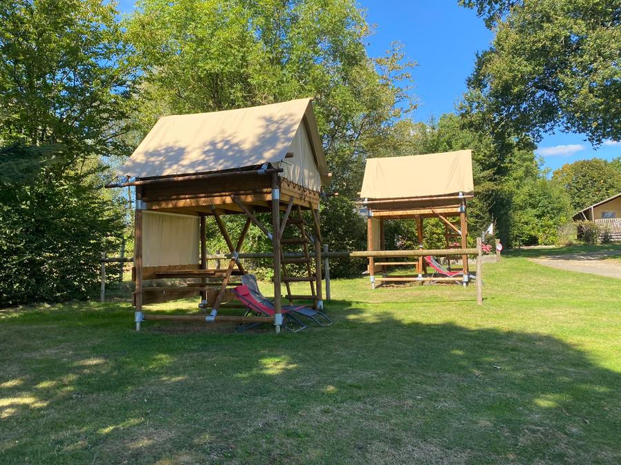 Tente 2 personnes - Tente Bivouac - sanitaires communs 1