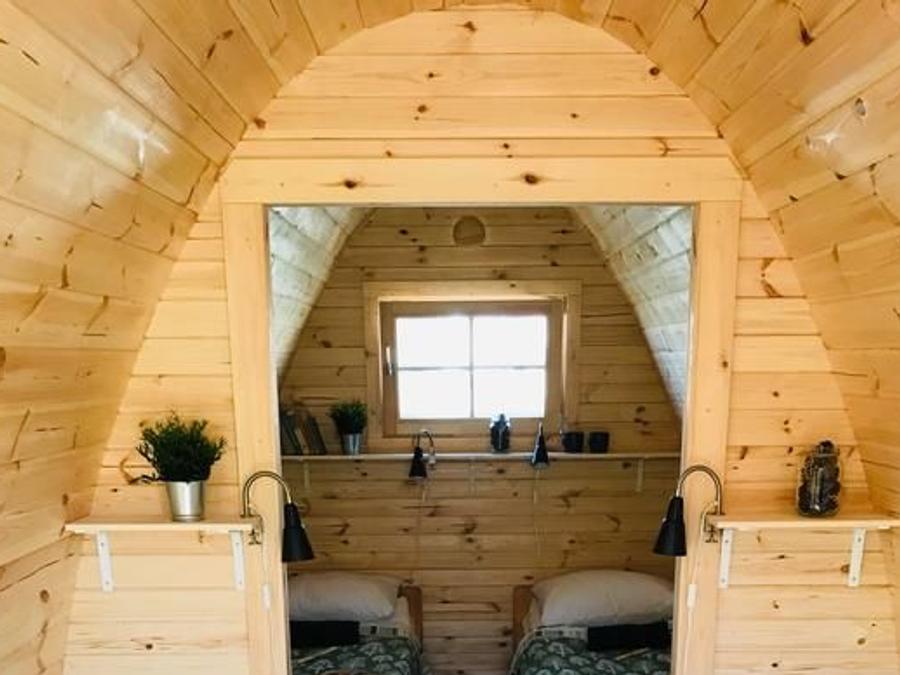 Tiny house 4 personnes - Cabane Pod - sanitaires communs 1