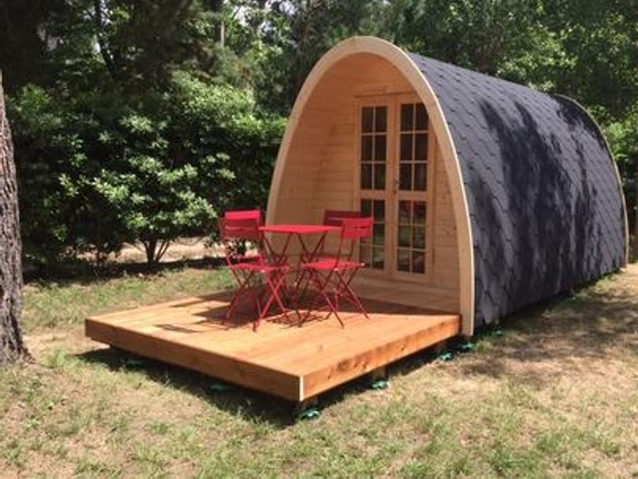 Tiny house 4 personnes - Cabane Pod - sanitaires communs 0