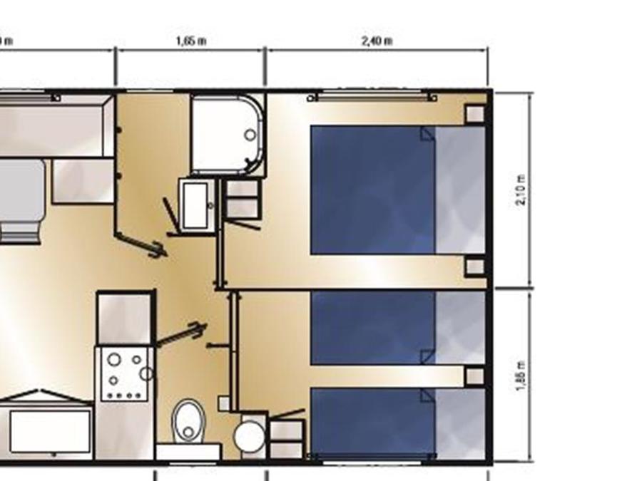 Mobilhome 4 personnes - SUNELIA PRESTIGE