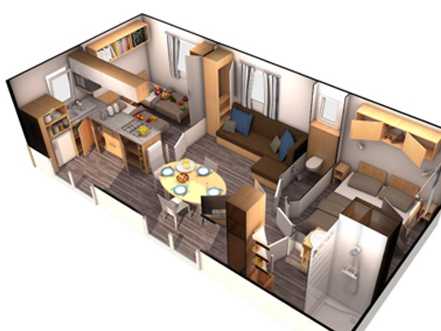 Mobilhome 4 personnes - SUNELIA CONFORT