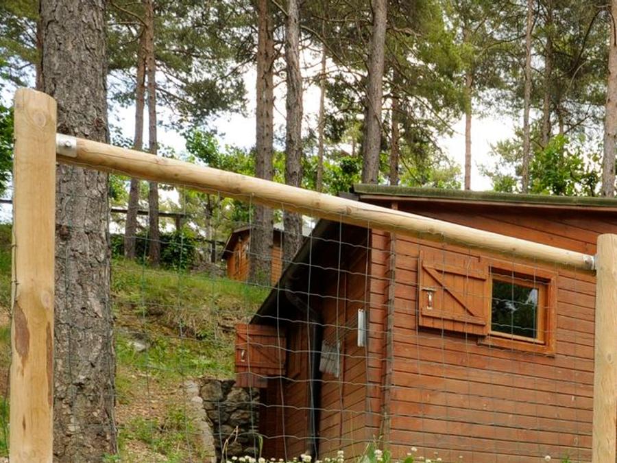 Tiny house 2 personnes - CABAÑA DE MADERA BASIC FAMILY 1