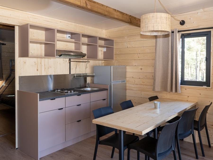 Bungalow 2 personnes - FAMILY WOOD 2