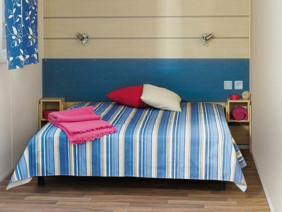 Mobilhome 2 personnes - Mobil home Standard 21m² 1 chambre + terrasse 12m² semi-couverte (9m²) 2 pers 0