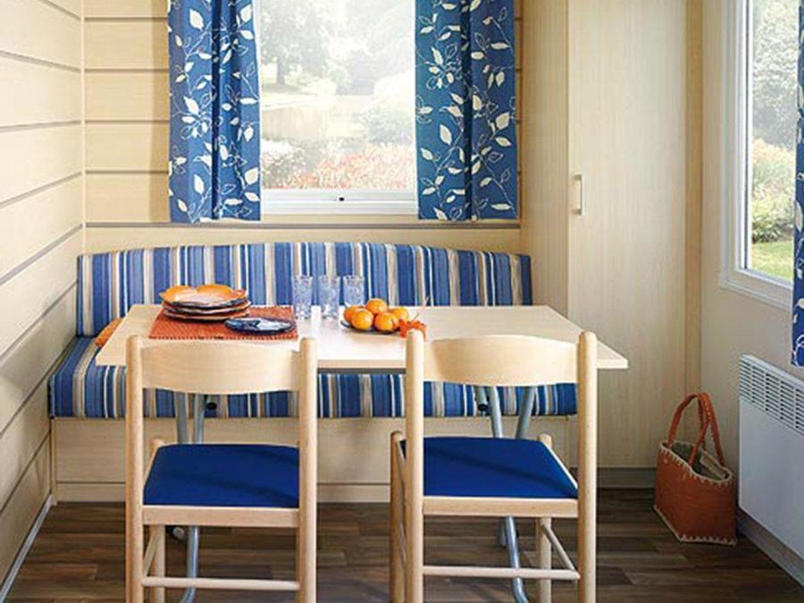 Mobilhome 2 personnes - Mobil home Standard 21m² 1 chambre + terrasse 12m² semi-couverte (9m²) 2 pers 3