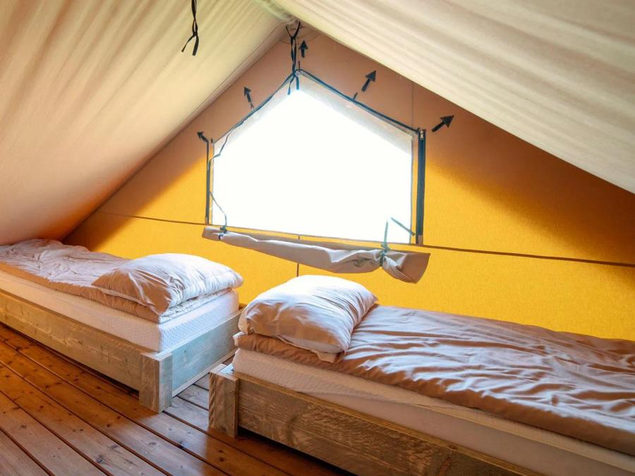 Tente en toile et en bois 5 personnes - Safari Lodge 4