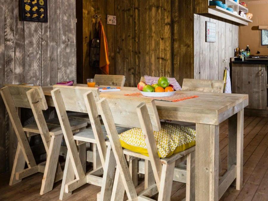Tente en toile et en bois 6 personnes - Spotty Lodge 3