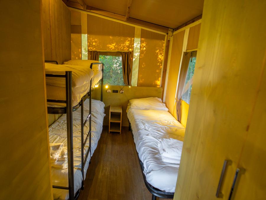 Tente en toile et en bois 5 personnes - Lodge Tent Deluxe 4