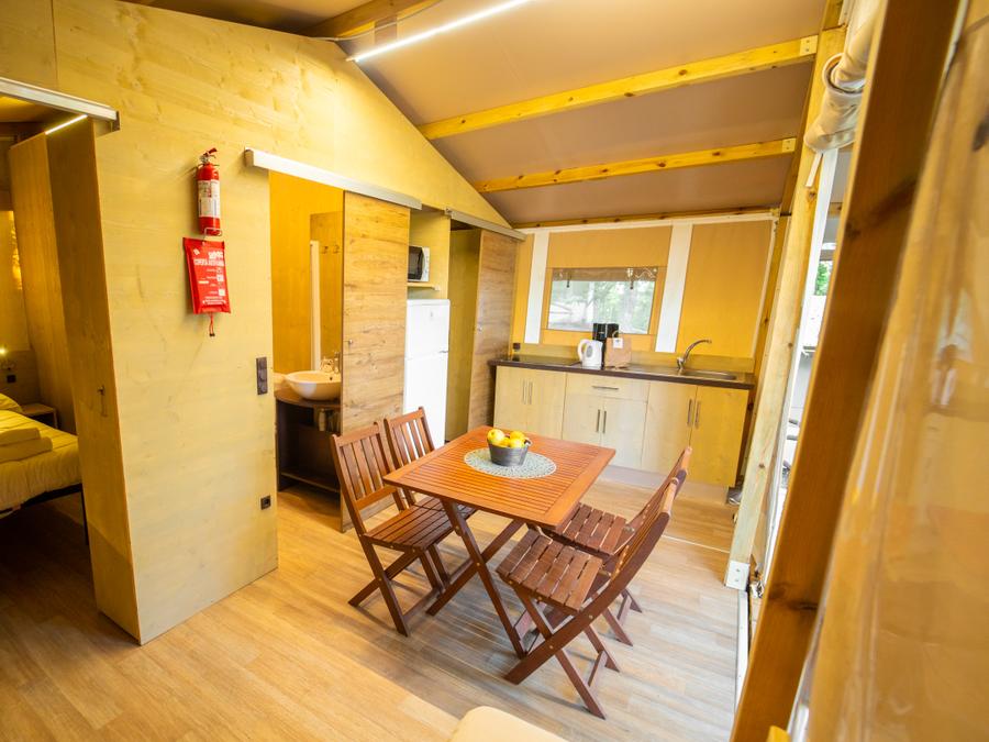 Tente en toile et en bois 5 personnes - Lodge Tent Deluxe 2
