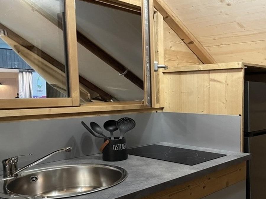 Tente en toile et en bois 5 personnes - Safari Lodge all season 3