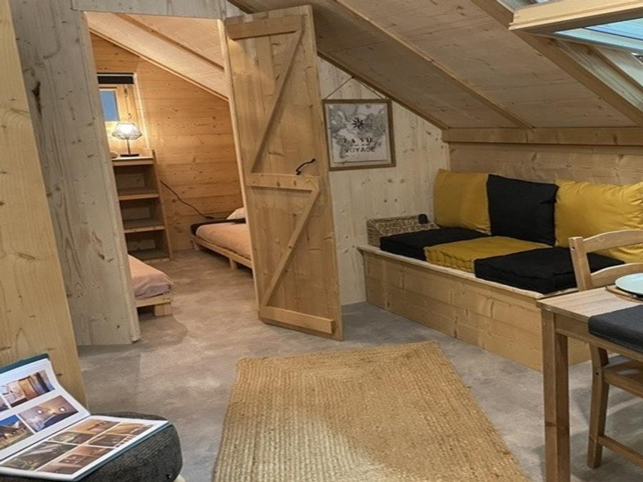 Tente en toile et en bois 5 personnes - Safari Lodge all season 4