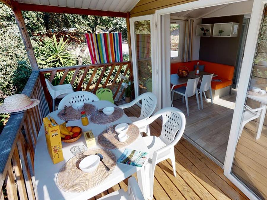 Mobilhome 4 personnes - Méditerranée - 24m² - 2 chambres 10