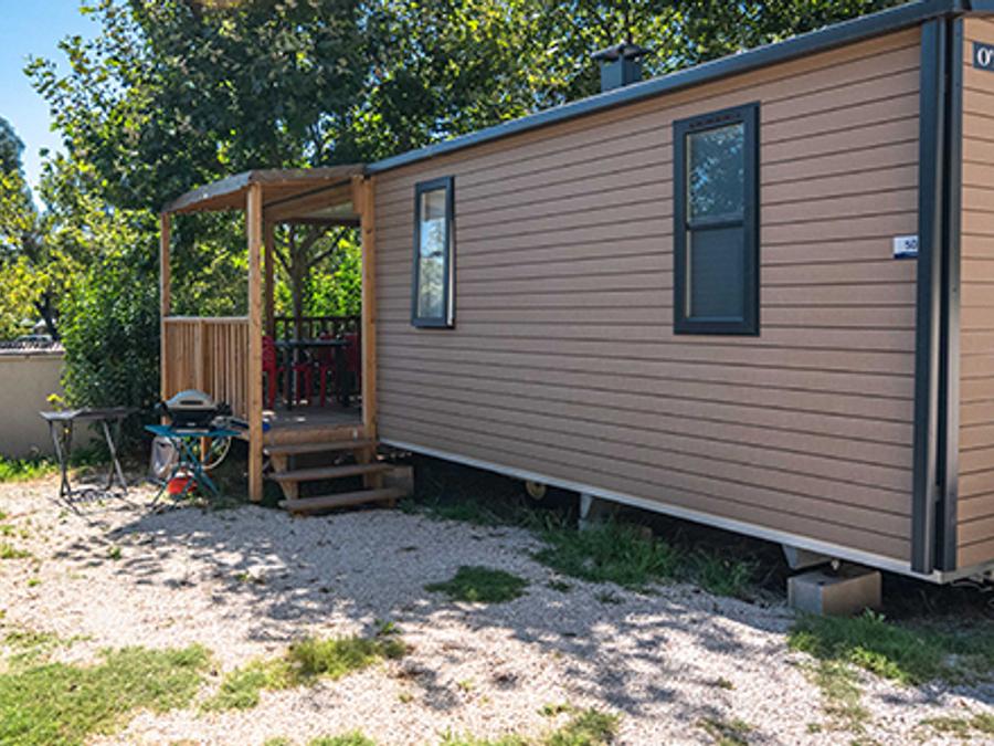 Mobilhome 4 personnes - Castellet - 28 m² - 2 chambres + plancha 11