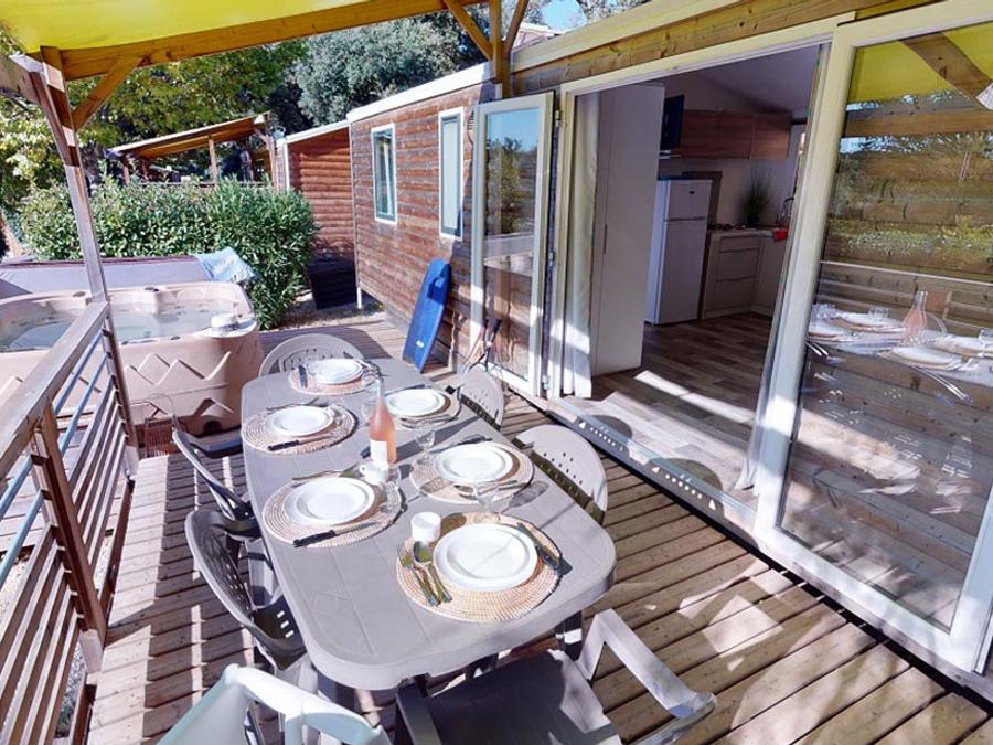 Mobilhome 8 personnes - Prestige avec Spa - 36m² - 4 chambres 9