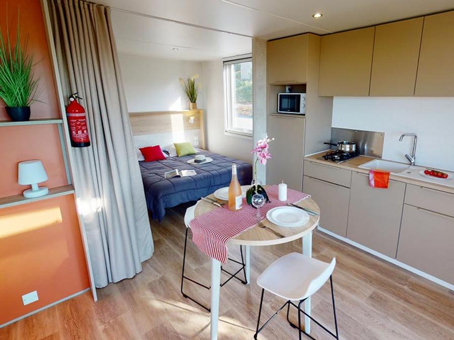 Mobilhome 2 personnes - Key westotel - 20m² - 1 Chambre 1
