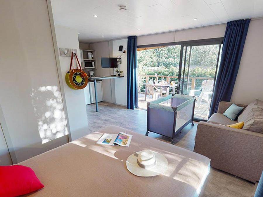 Chalet 2 personnes - Hôtelier - 26 m² - 1 chambre 6