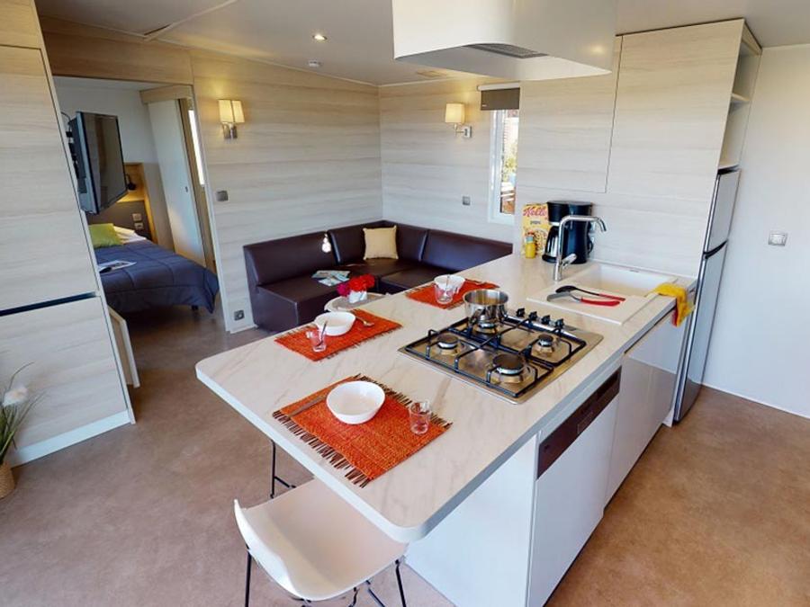 Mobilhome 4 personnes - Key West avec Spa - 38m² - 2 chambres 1