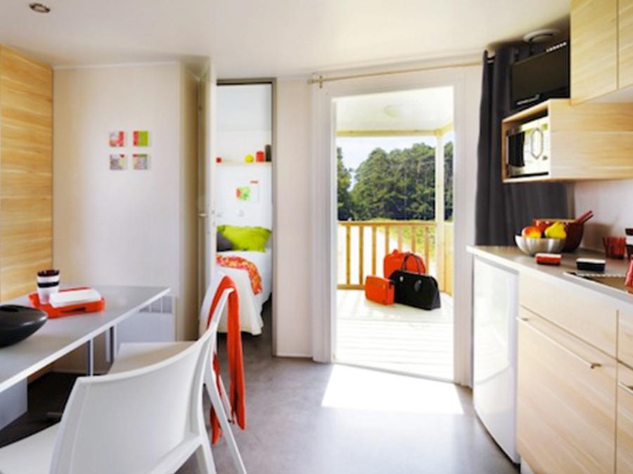 Mobilhome 4 personnes - Mobil home Caraïbe - 24m² - 2 Chambres 2