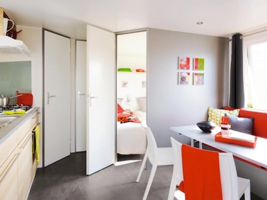 Mobilhome 4 personnes - Mobil home Caraïbe - 24m² - 2 Chambres 1