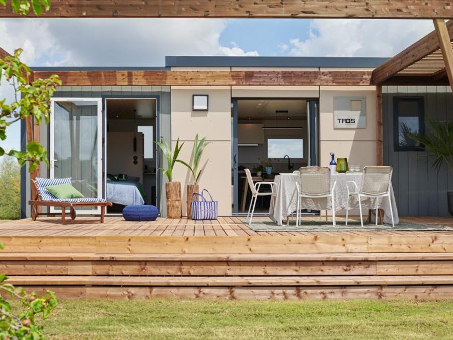Mobilhome 2 personnes - Sunêlia Luxe TAOS S2 2 pers. 1 ch. 1 sdb. avec ou sans jacuzzi privatif 0