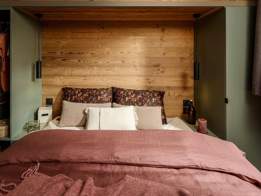 Chalet 4 personnes - Luxe FABRE 4 pers. 2 ch. 2 sdb. 1/4 pers. (possibilité jacuzzi privatif en option) 1