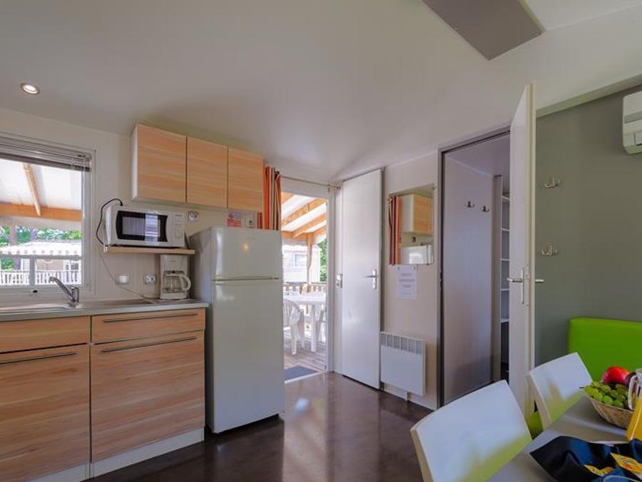 Mobilhome 2 personnes - (2 personnes incluses - 4 personnes supplémentaires possibles avec supplément, veuillez contacter le camping) 5