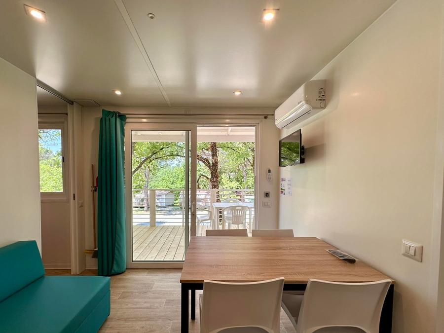 Mobilhome 2 personnes - Mobil-home Premium avec 2 chambres - 2 salles de bain (2 personnes incluses - 2 personnes supplémentaires possibles moyennant supplément, veuillez contacter le camping) 3