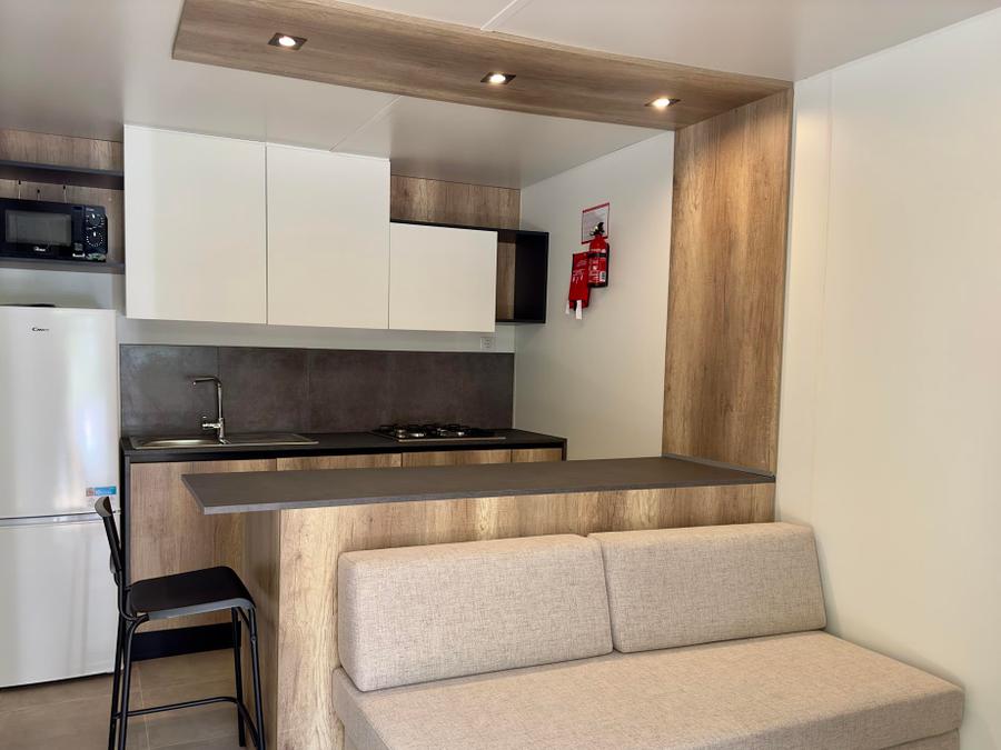 Mobilhome 2 personnes - Mobil-home de luxe avec 2 chambres - 2 salles de bain (2 personnes incluses - 2 personnes supplémentaires possibles avec supplément, veuillez contacter le camping) 2