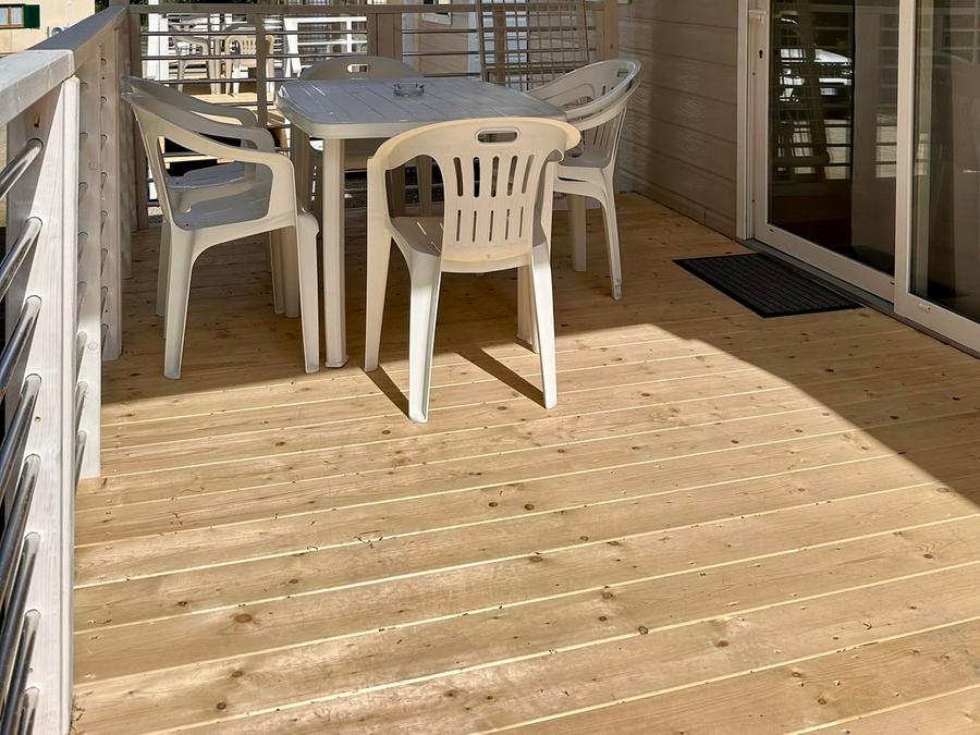 Mobilhome 2 personnes - Mobil-home supérieur avec 3 chambres - 2 salles de bain (2 personnes incluses - 4 personnes supplémentaires possibles avec supplément, contacter le camping) 0