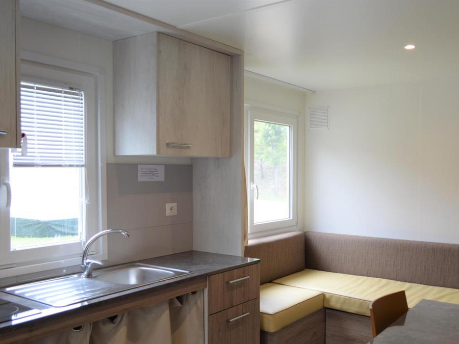 Mobilhome 2 personnes - Mobile home - Accessible aux personnes à mobilité réduite (2 personnes incluses - 2 personnes supplémentaires possibles avec supplément, contacter le camping) 0