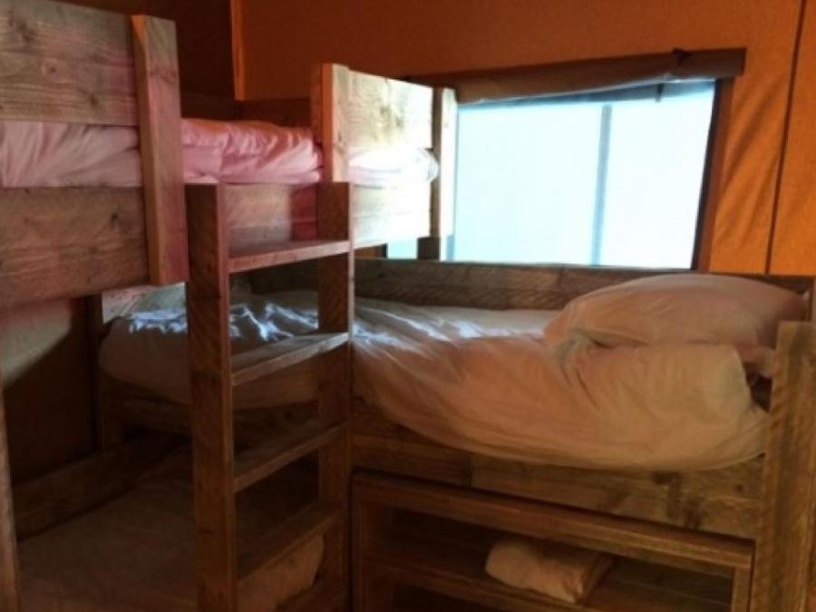 Tente en toile et en bois 4 personnes - Corsica Lodge, 2 chambres - arrivée le samedi en haute saison 4