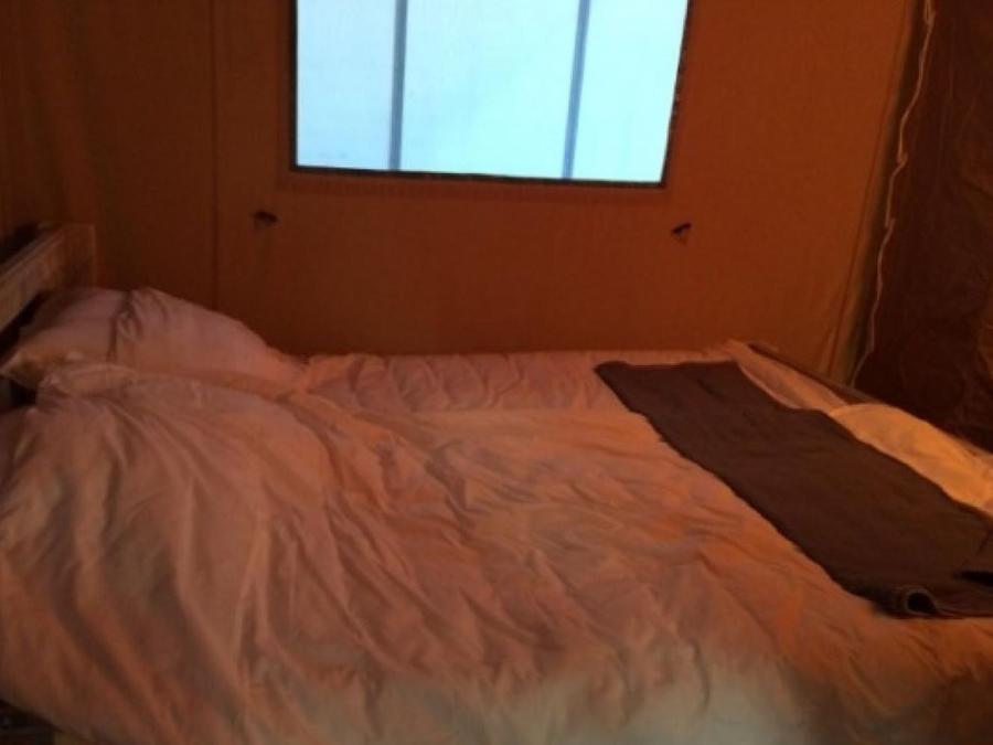 Tente en toile et en bois 4 personnes - Corsica Lodge, 2 chambres - arrivée le samedi en haute saison 3