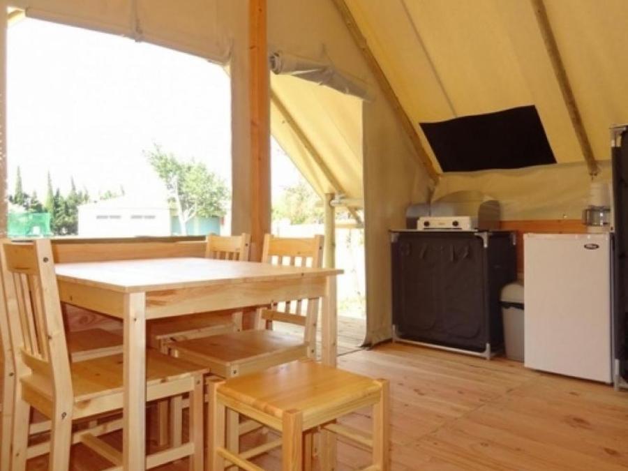 Tente en toile et en bois 4 personnes - Tente Lodge - Sans sanitaires - arrivée le samedi en haute saison 2