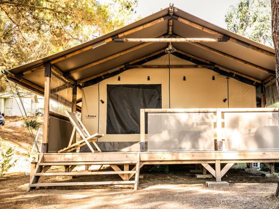 Tente en toile et en bois 4 personnes - Tente Lodge - Sans sanitaires - arrivée le samedi en haute saison 1